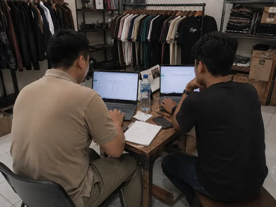 Sesi privat membahas akun Iklan Digital milik peserta